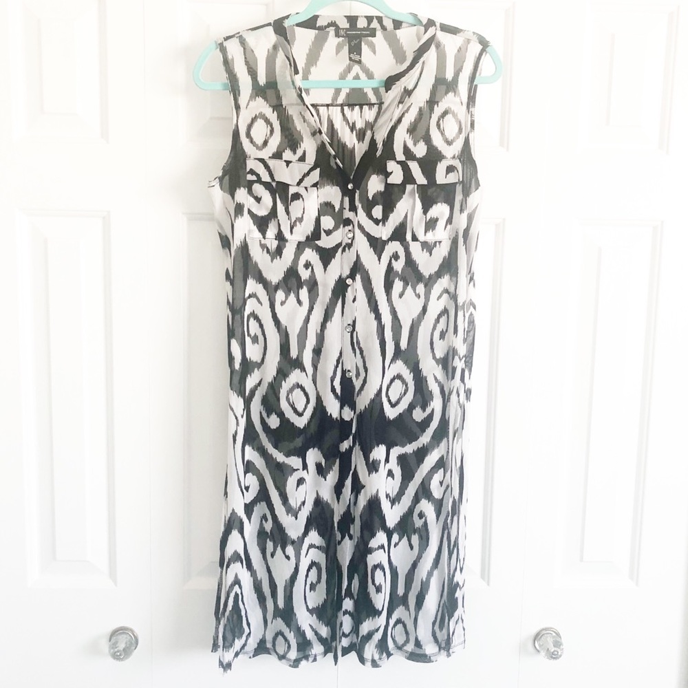INC International Concepts Tunic TOP SIZE S